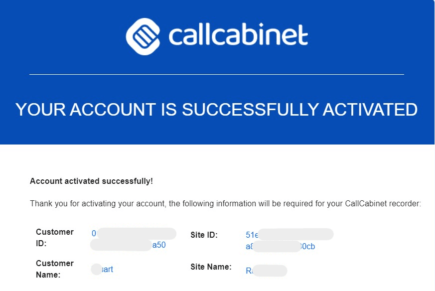 CallCabinet-figure-2-Registration-Suvvessfull