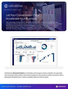 CallCabinet Brochure Thumb Advanced Analytics